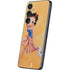 Betty Boop With Puppy Orange Background Galaxy S25 Skin